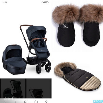 Easywalker harvey 3 premium+vankrikindad ja soojakott.