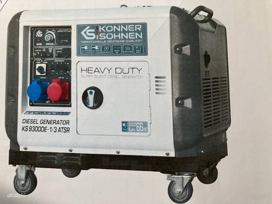 Дизельгенератор KS 9300DE 1/3 ATSP