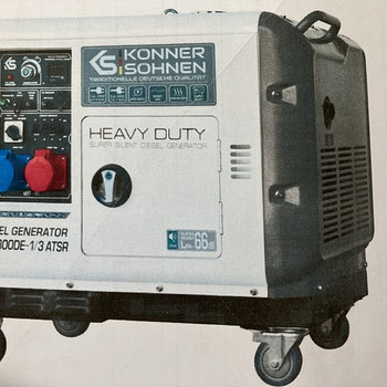 Diiselgeneraator KS 9300DE 1/3 ATSP
