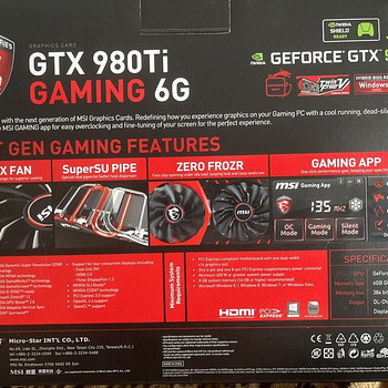 Видеокарта GeForce GTX 980Ti
