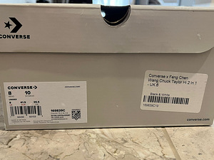 Converse Chuck Taylor Feng Chen Wangi tossud (5 foto / 5)