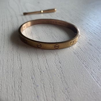 Cartier love bangle käevõru