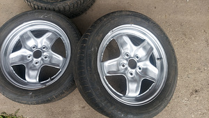 VW rattad 16" suverehvidel 205/55/16 (2 foto / 4)