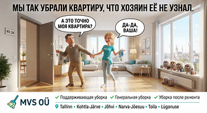 Maja/korteri/ruumide koristamine (2 foto / 9)