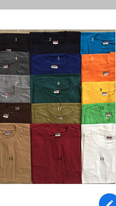 Новые хлопковые футболки M, L, XL, XXL 15 разных цветов (2 фото из 7)