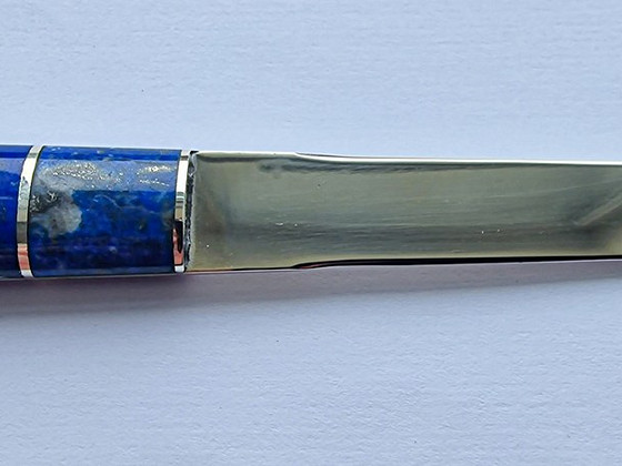 Nuga 140mm x 15mm (hõbe/lasuriit)