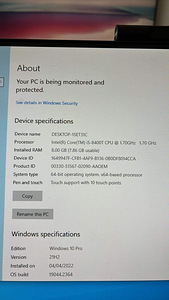 Компьютер Lenova V530 AIO с сенсорным экраном (4 фото из 4)