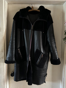 Nahkne lambanahkne mantel 3XL (1 foto / 5)