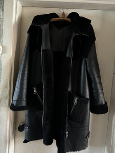 Nahkne lambanahkne mantel 3XL (2 foto / 5)