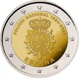 2 euro mündid 2024 UNC (1 foto / 5)