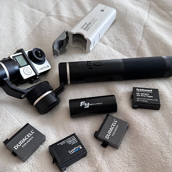 Gopro hero 4 / FeiyuTech G6 / tarvikud