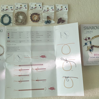 Браслет Swarovski "Dome Bead" kit
