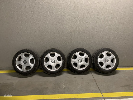 Müüa komplekt rattaid Seat r16