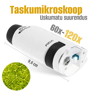 Laste taskumikroskoop | Kaasaskantav mikroskoop (2 foto / 10)