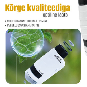 Laste taskumikroskoop | Kaasaskantav mikroskoop (6 foto / 10)