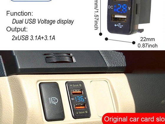 USB laadimispesa