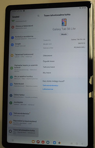 Tahvelarvuti Samsung TAB S6 Lite 64Gb (5 foto / 6)