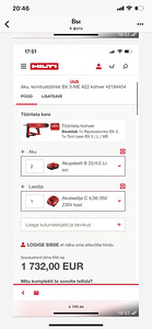 Hilti BX 3-ME juhtmeta paigaldustööriist (3 foto / 3)