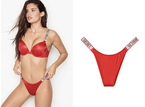 Стринги Victoria's Secret со стразами, размеры XS-M (1 фото из 9)