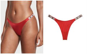 Стринги Victoria's Secret со стразами, размеры XS-M (4 фото из 9)