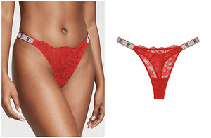 Стринги Victoria's Secret со стразами, размеры XS-M (6 фото из 9)