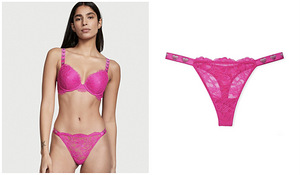 Стринги Victoria's Secret со стразами, размеры XS-M (8 фото из 9)