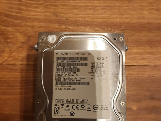 Kõvaketas 500GB