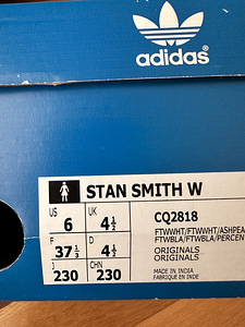 Adidas Stan Smith размер 37 (2 фото из 4)