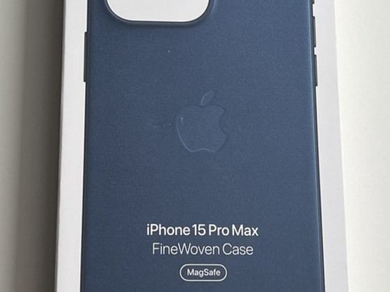 Apple iPhone 15 Pro FineWoven Case with MagSafe , Blue