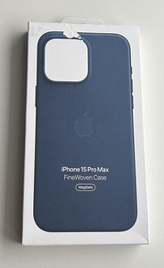 Apple iPhone 15 Pro FineWoven Case with MagSafe , Blue (1 foto / 2)