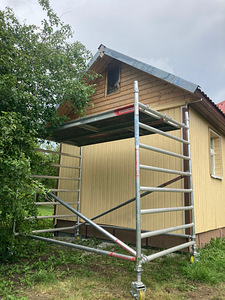 Рабочая платформа на колесах - АРЕНДА (2 фото из 3)