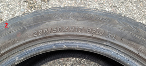 Kaks Sailun 225/50ZR17 suverehvi (1 foto / 10)
