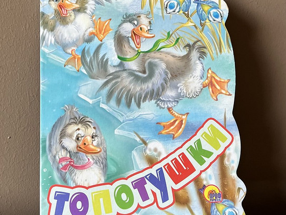 Детская книга на русском языке «Топотушки»
