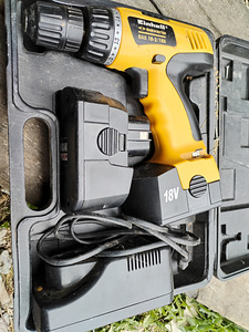 Аккумуляторная дрель Einhell bas 18-2/1га (3 фото из 3)
