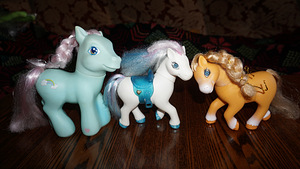 Barbie nukud + hobused 2tk.14cm. (2 foto / 2)