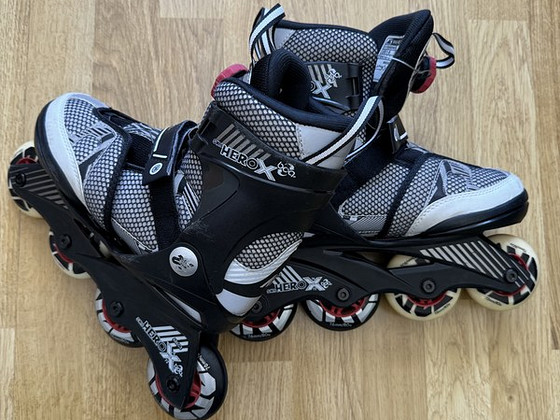 Детские роликовые коньки k2 SK8 Hero X, размер варьируется 32–37