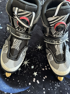Детские роликовые коньки k2 SK8 Hero X, размер варьируется 32–37 (3 фото из 6)