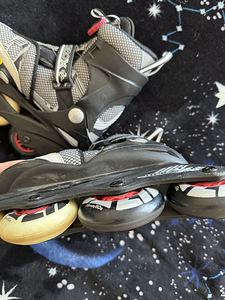 Детские роликовые коньки k2 SK8 Hero X, размер варьируется 32–37 (6 фото из 6)