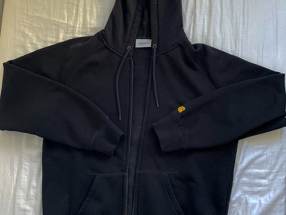Carhartt WIP chase zip-hoodie, black, L size