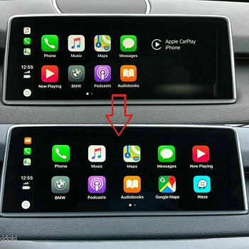 BMW Apple CarPlay Активация полноэкранного режима