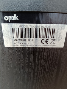 Põrandakõlarid Polk TSx330T (3 foto / 3)