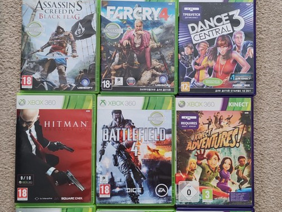 X Box mängud