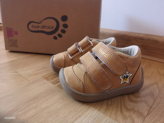 Удобные кроссовки barefoot натуральной кожи 20 размера