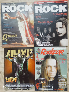 Ajakirjad "Classic Rock", "Alive", "Rockcor" 2007 (1 foto / 5)
