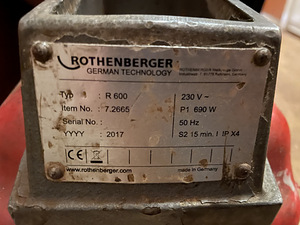 Продаю аппарат Rothenberger R600 (2 фото из 3)