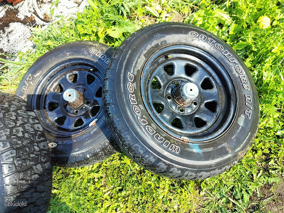 GMC all veljed 4tk 25eur.