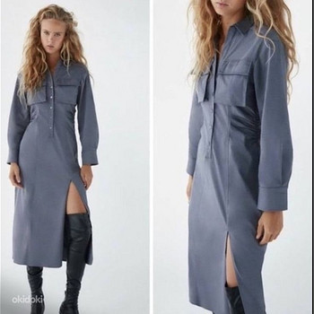 (Новое) Платье миди Zara с узкой талией, размер M