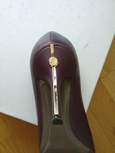 Versace collection лиловые туфли (5 фото из 6)