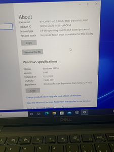 Ноутбук DELL Latitude 7420 | Intel core i7, 16 ГБ оперативной памяти, 474 ГБ RAM (5 фото из 5)