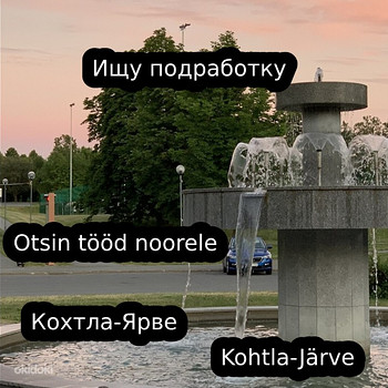 Osaajaga töö teismelisele / Töö suveks noorele